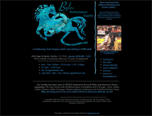 Tablet Screenshot of horseswim.com